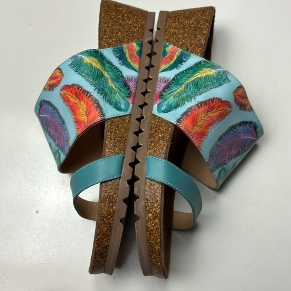 Anuschka Floating Feathers sandals - Picture 6 of 7